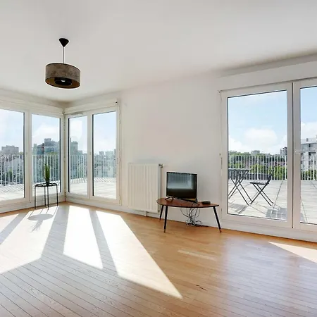 Spacious With Terrace - 4br 8p - Apartment Pantin